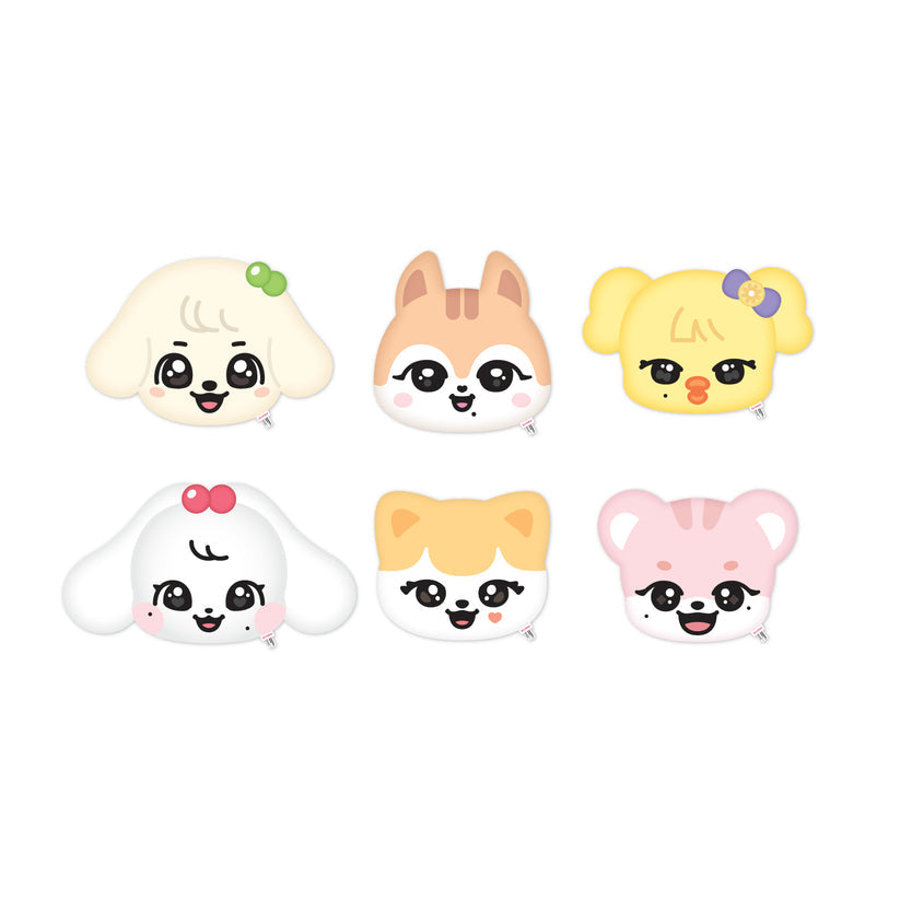 IVE LEESEO イソ MINIVE ミニブ フェイスクッション IVEグッズ MINIVE クッション ぬいぐるみ アイヴ キャラクター