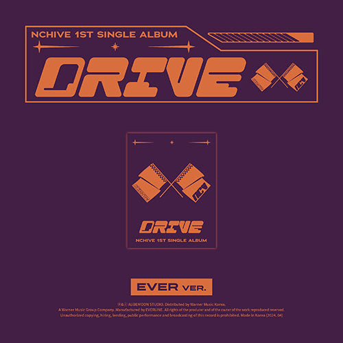 NCHIVE - 1st Single Album [Drive] (EVER MUSIC ALBUM Ver.)
