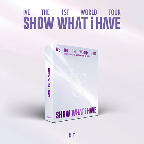 K-POP・アジア IVE WORLD TOUR SHOW WHAT I HAVE kitvideo IVE - THE 1ST WORLD TOUR [SHOW WHAT I HAVE] KiT VIDEO – KPOP Store