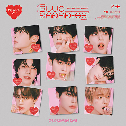 ZEROBASEONE - The 5th Mini Album [BLUE PARADISE] (Digipack Ver
