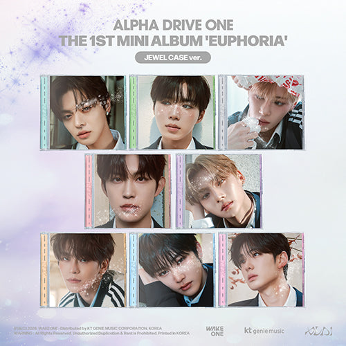 ALPHA DRIVE ONE - THE 1ST MINI ALBUM [EUPHORIA] (JEWEL CASE ver
