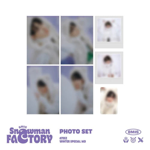 Hotsell Ateez MD Winter Snowman Factory Seonghwa Photoset