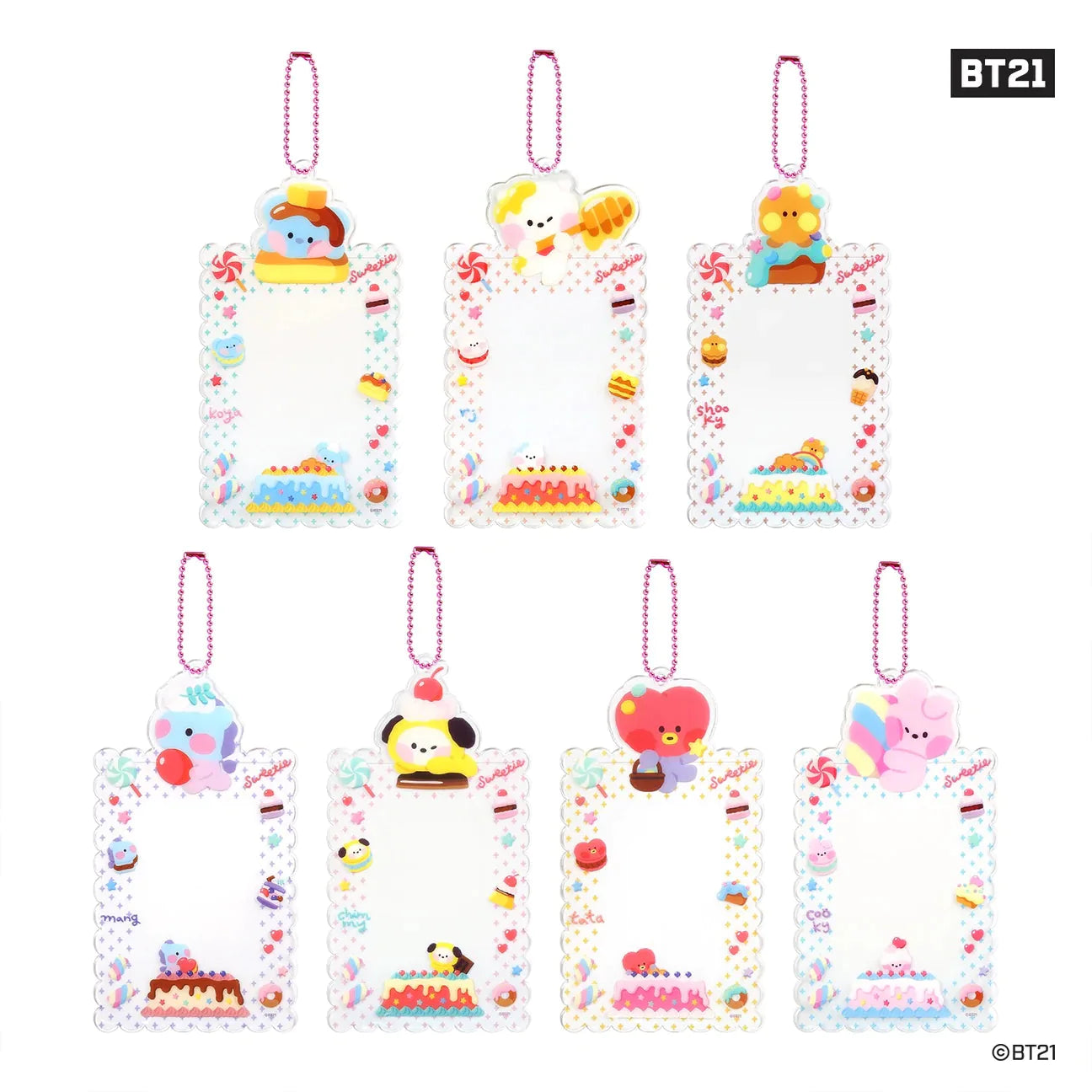 BT21 mini SWEETIE フォトホルダー BT21 PHOTO HOLDER MININI - SWEETIE – KPOP Store in USA