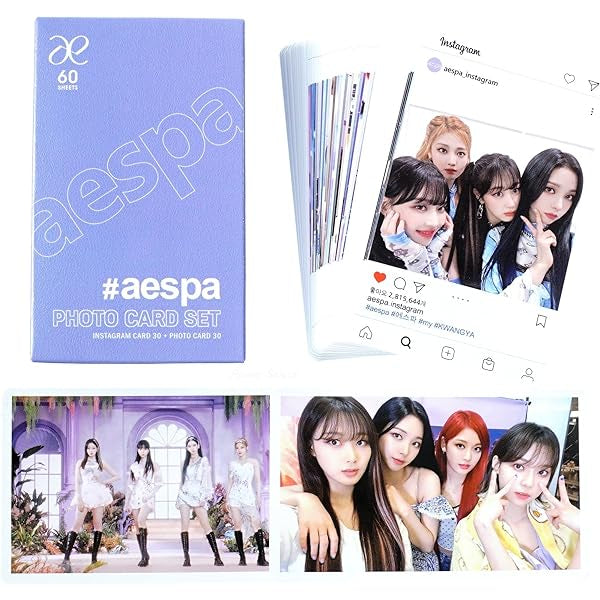 Aespa high quality photocard set