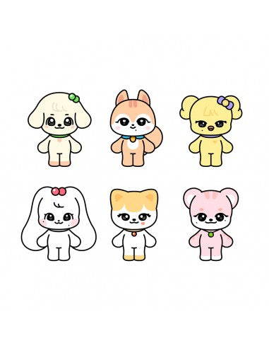 IVE - OFFICIAL MD - IVE CHARACTER PLUSH DOLL MINIVE