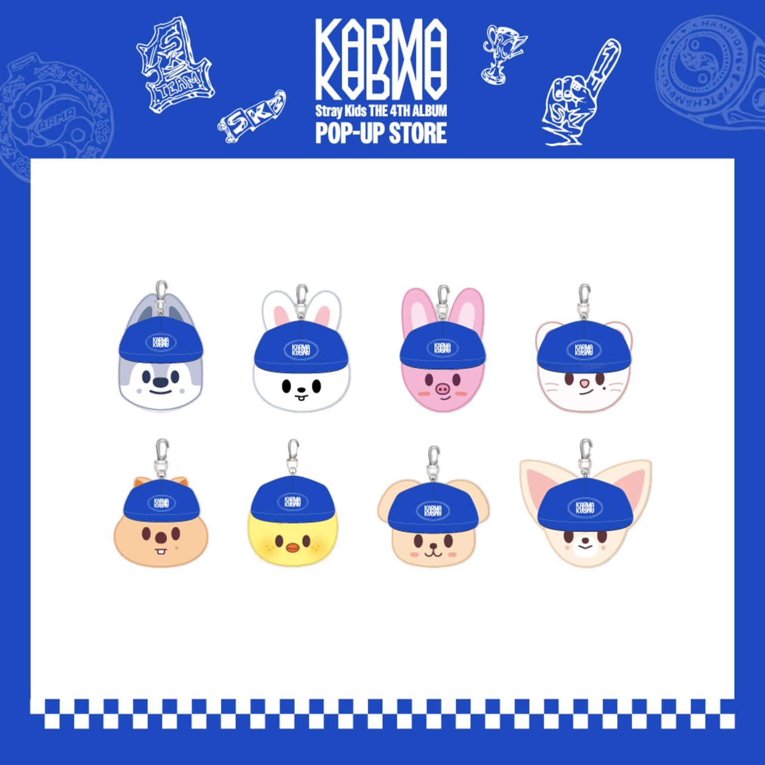 STRAY KIDS - SKZOO CEREMONY BALLCAP PLUSH [KARMA POP UP STORE