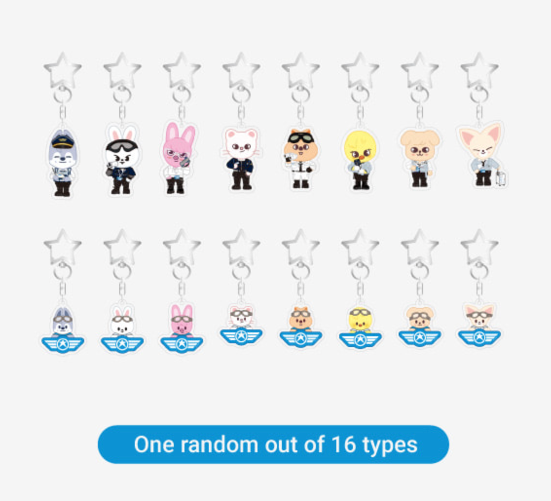 SKZOO SECRET KEYRING - 'PILOT : FOR ' Random – KPOP Store in USA