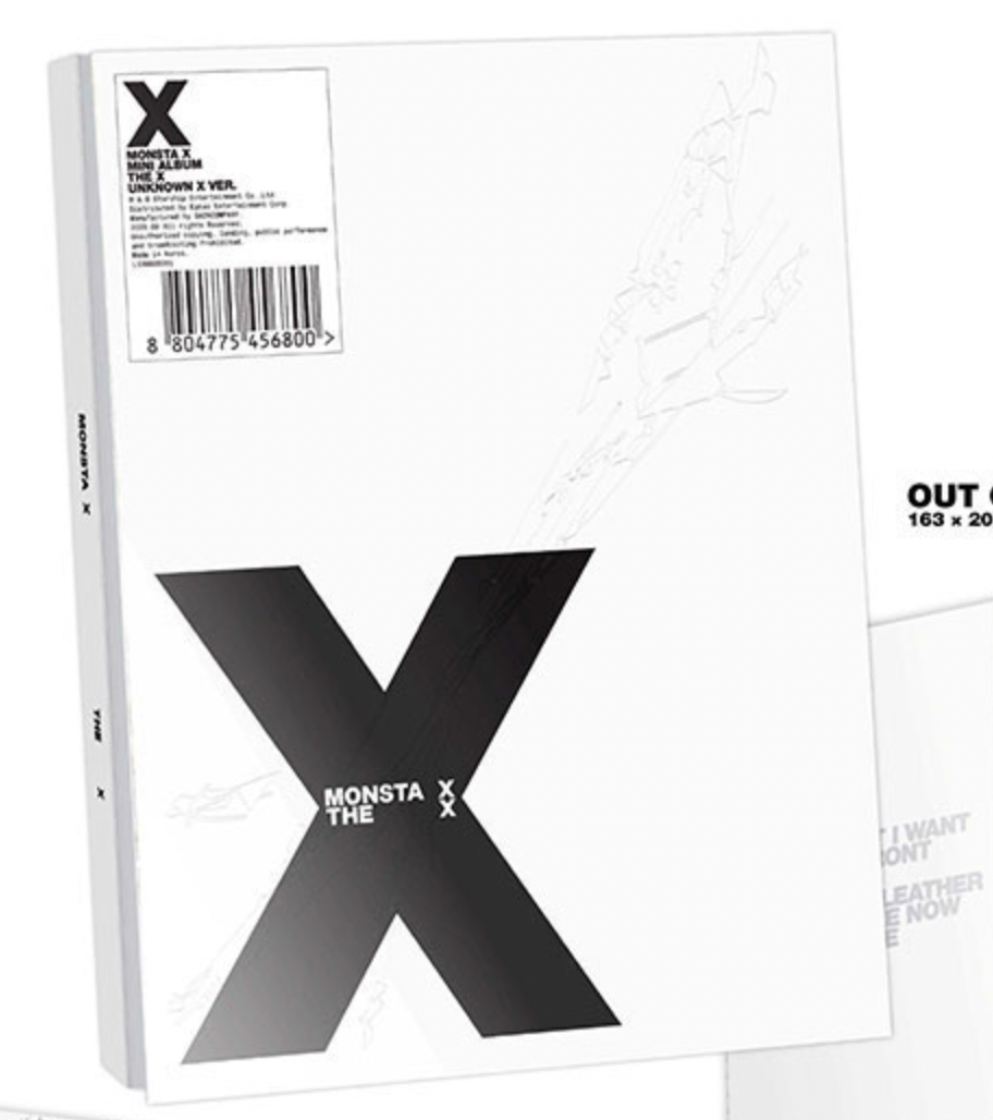 MONSTA X - MINI ALBUM [THE X] – KPOP Store in USA
