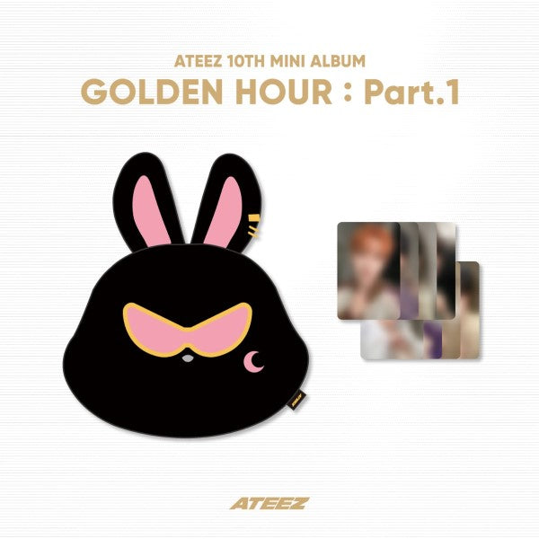 ateez mito セット ネックピロー スリッパ クッション ATEEZ - Mito Face Cushion [GOLDEN HOUR : Part.1 Official MD