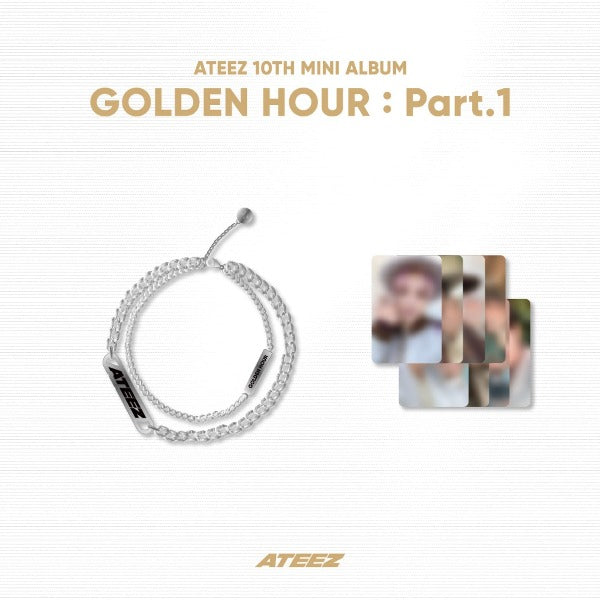 ATEEZ - WORK Bracelet [GOLDEN HOUR : Part.1 Official MD] – KPOP