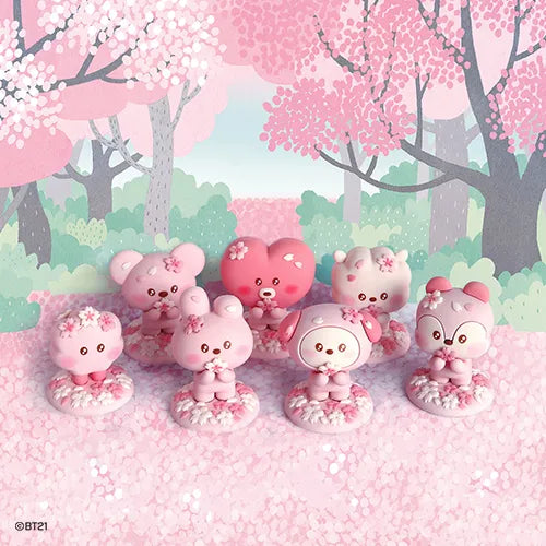 BT21 CHERRY BLOSSOM フィギュア 桜 春 コンプリート BT21 Cherry Blossom figure – KPOP Store in USA