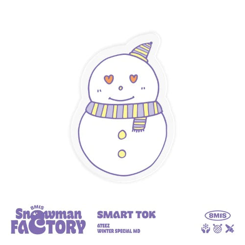 ATEEZ ホンジュン winter MD snowman factory ATEEZ HONGJOONG WINTER SPEACIAL MD SNOWMAN FACTORY SPECIAL