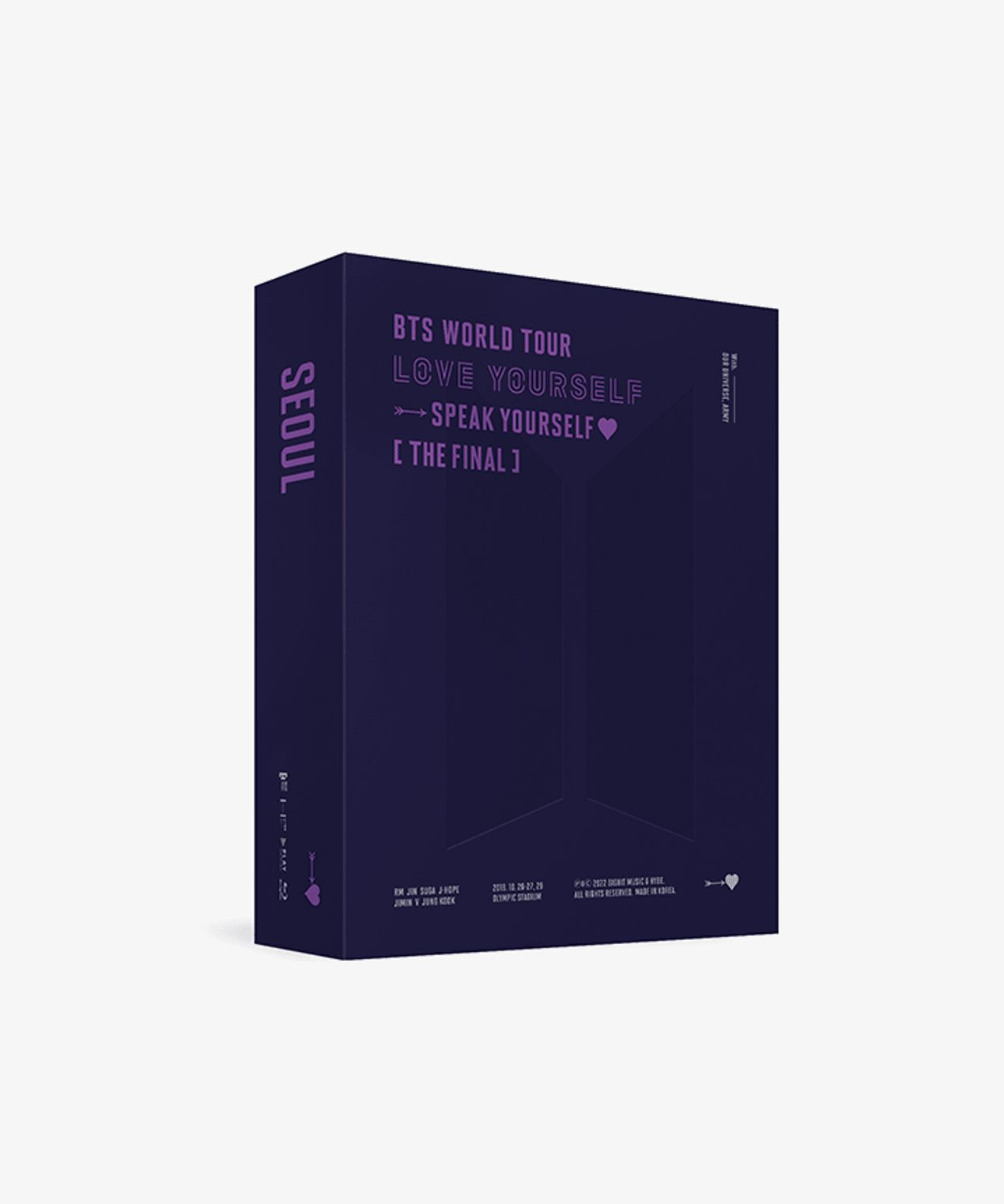 BTS V トレカ WORLD TOUR 'LOVE YOURSELF' NEW YORK Blu-ray テヒョン