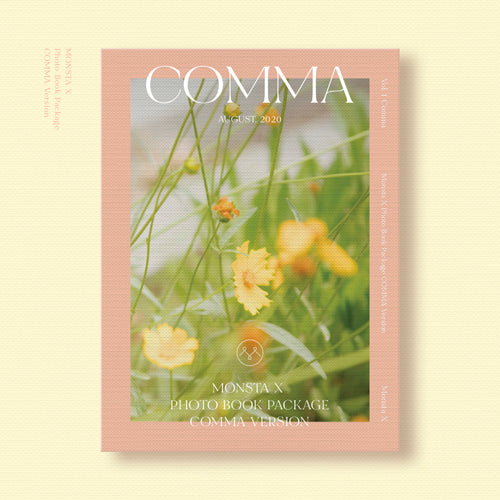 MONSTA X store 2020 PHOTOBOOK COMMA