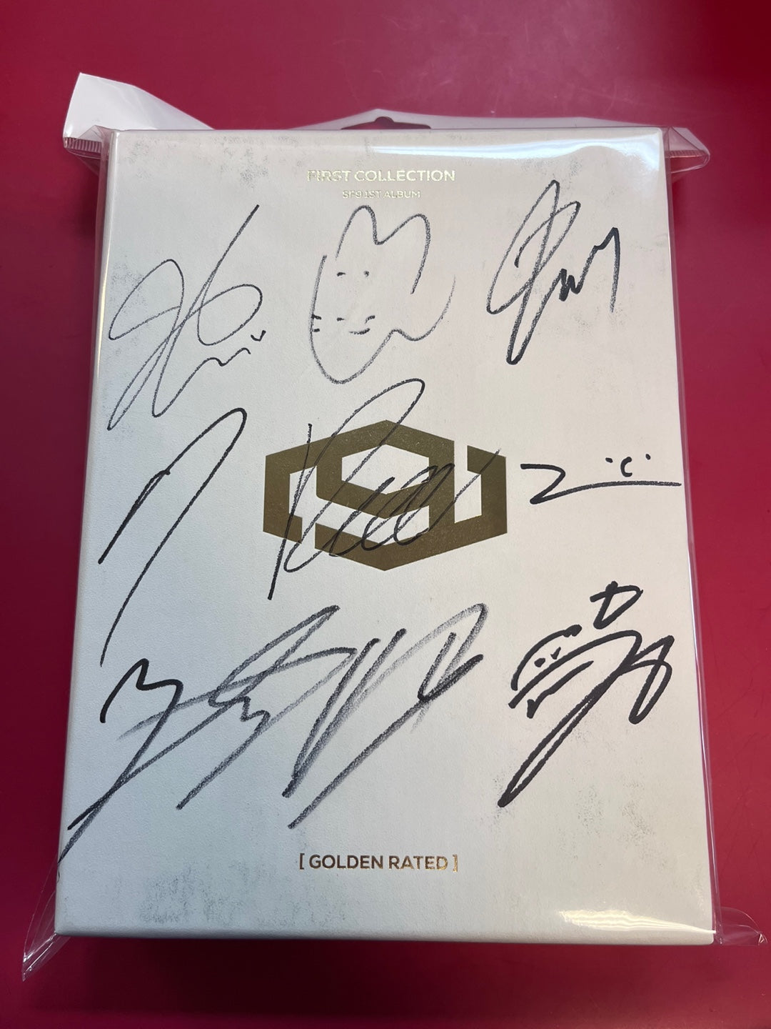 SF9 all member signed sold albums set