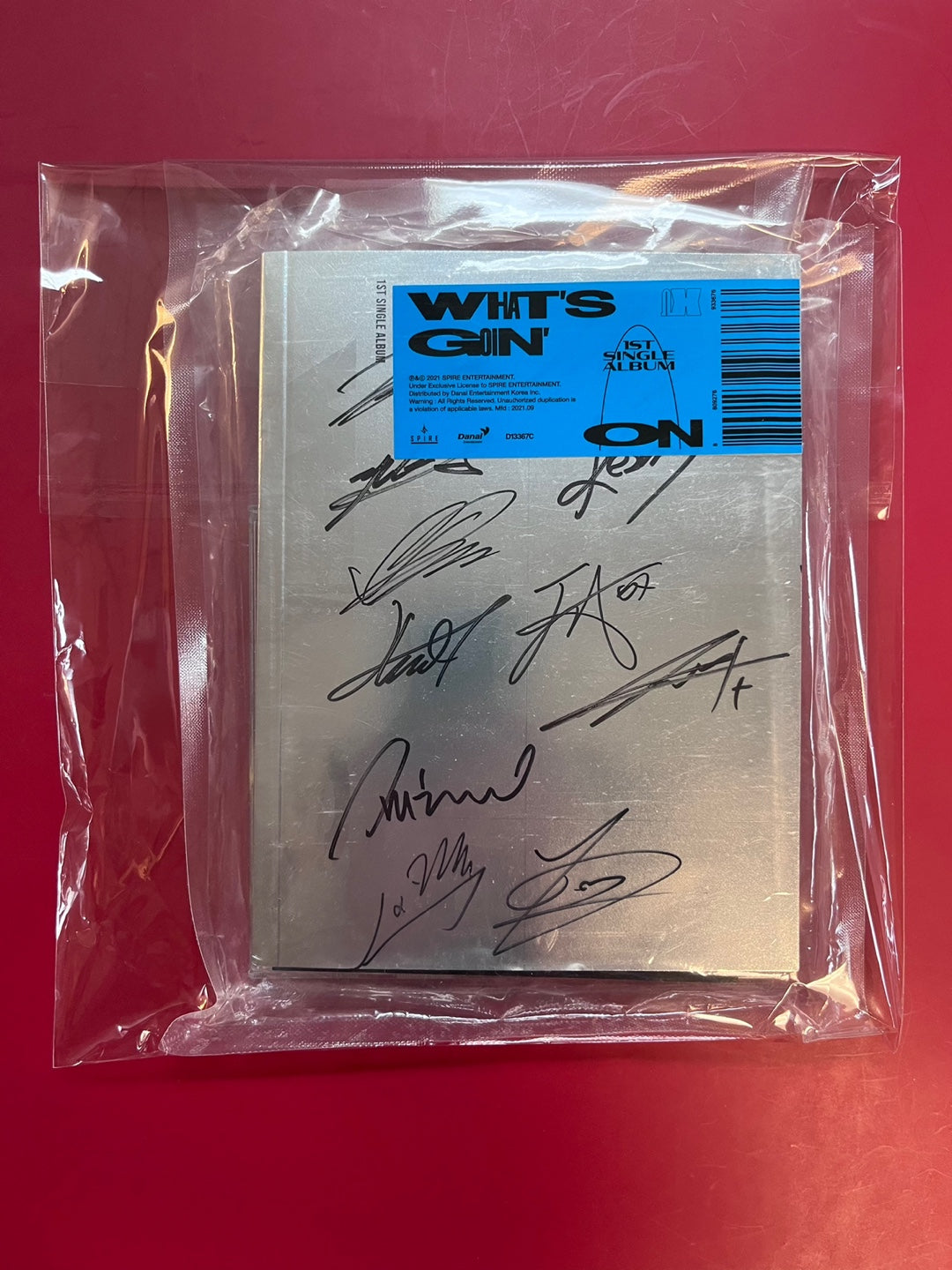 SIGNED Omega X Albums for Chilochacha sold