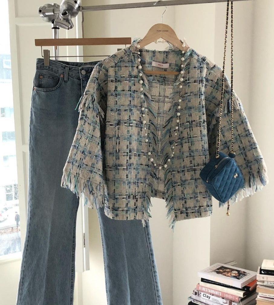 Prezi Chanel Jacket IMPORT KOREA Freesize S~M