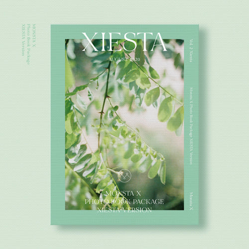 アイドル monstax XIESTA Photo Book 몬스타엑스 (MONSTA X) - Monsta X 2020 photobook [XIESTA Ver