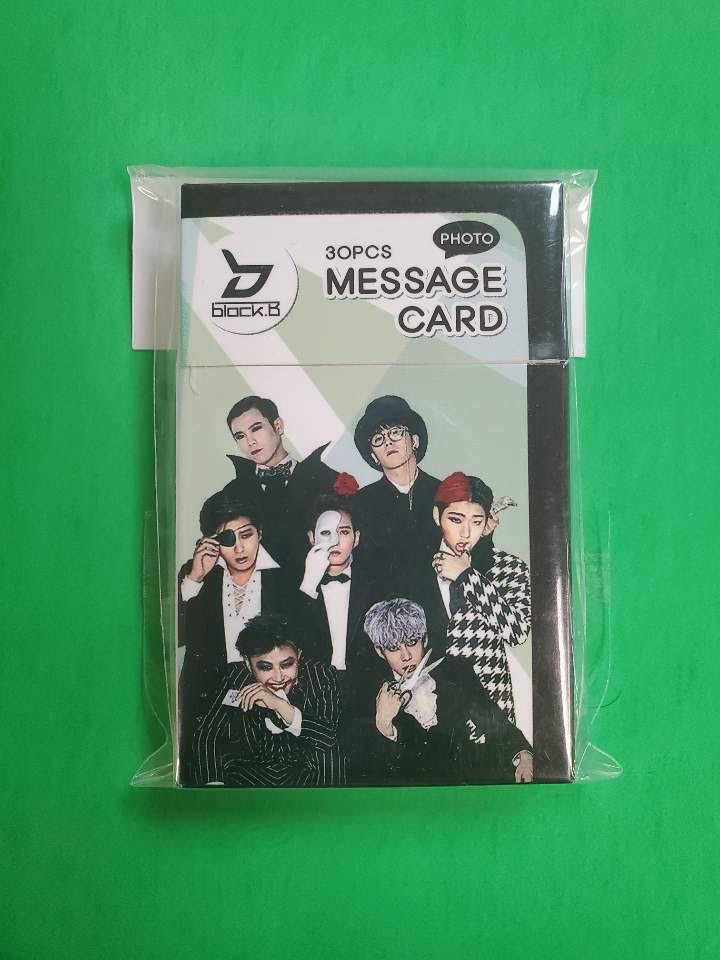 ◎ Block B PHOTO CARD BLOCK B ] PHOTO MESSAGE CARD – KPOP Store in USA
