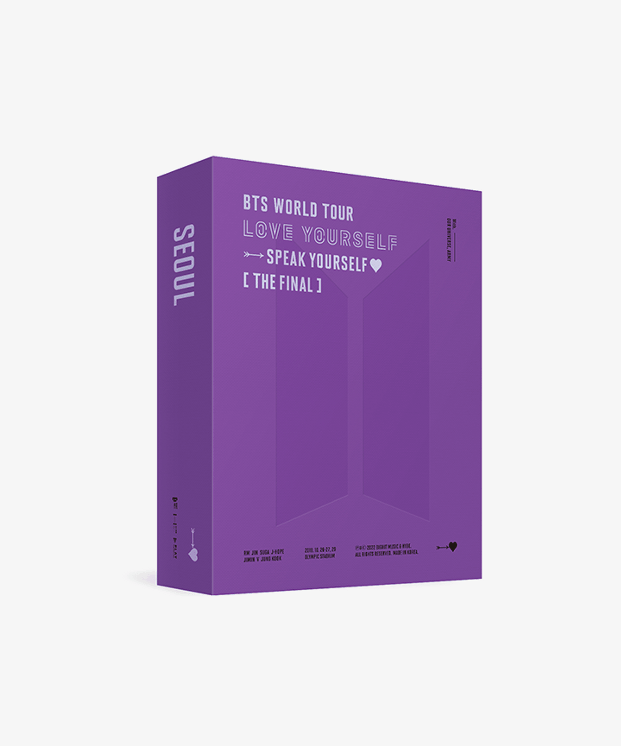 BTS - WORLD TOUR 'LOVE YOURSELF: SPEAK YOURSELF' [THE FINAL BTS - WORLD TOUR 'LOVE YOURSELF: SPEAK YOURSELF' [THE FINAL