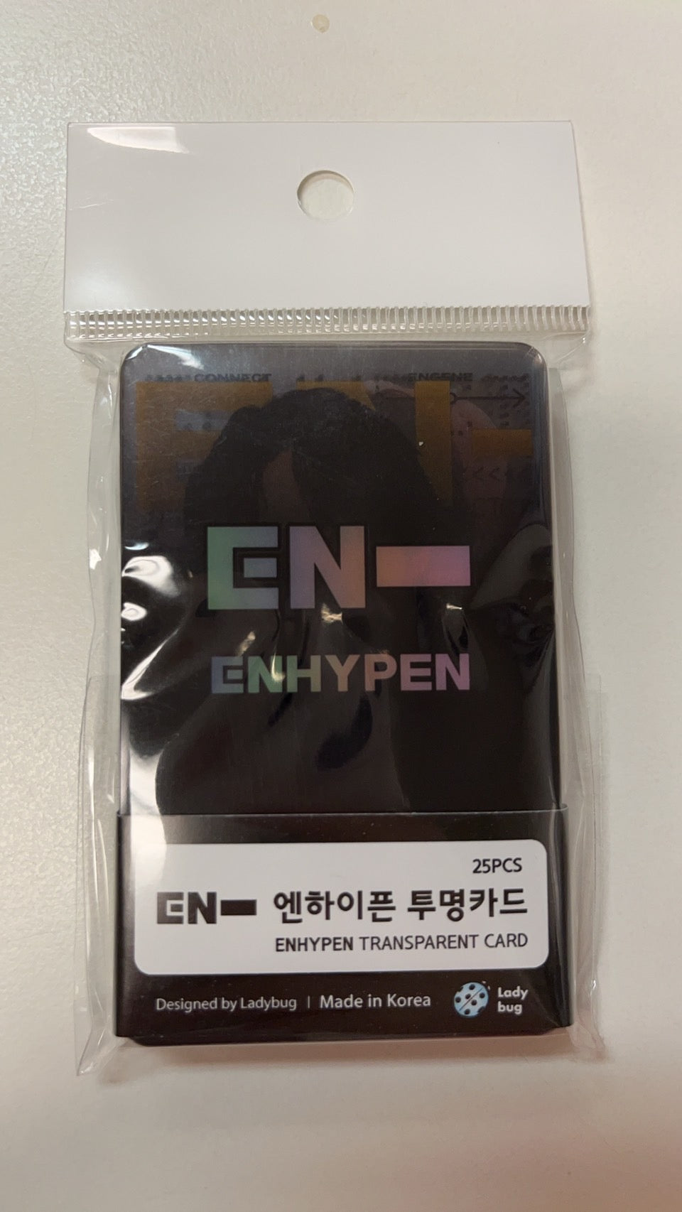 ENHYPEN TRANSPARENT CARD