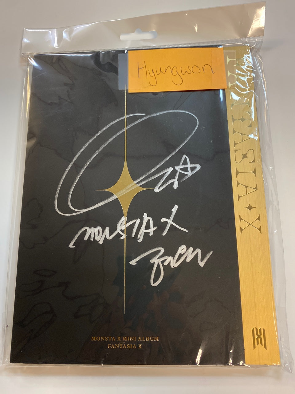 Monsta x hotsell signed album