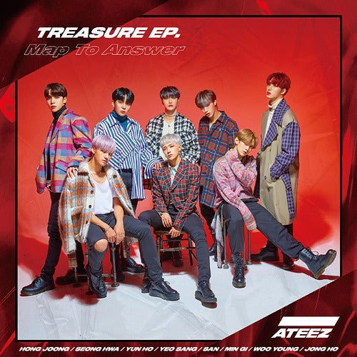 ATEEZ - TREASURE EP. Map To Answer 【Type-Z】 Japanese album