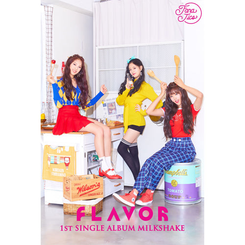 FANATICS-FLAVOR - 1st Unit Single Album [MILKSHAKE]