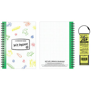 NCT DREAM (엔시티 드림) -  NCT LIFE : DREAM in Wonderland commentary book +luggage tag SET