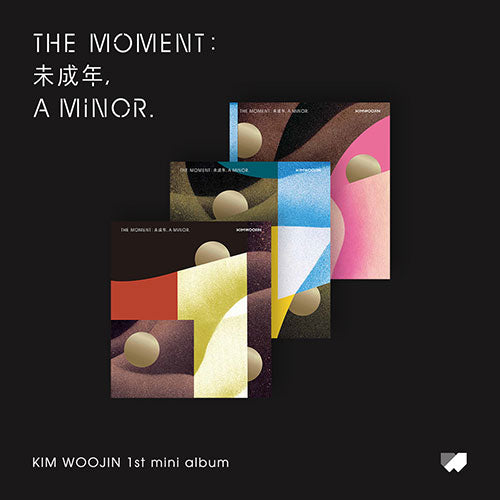 김우진 (KIM WOOJIN) - The moment : 未成年, a minor. RANDOM VER.