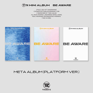 THE BOYZ - 7TH MINI ALBUM [BE AWARE] META ALBUM (Platform ver.)