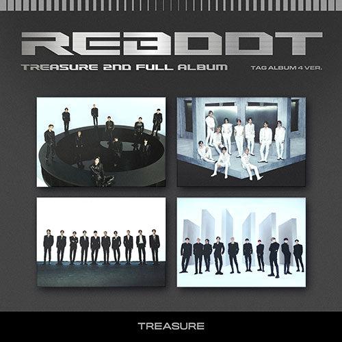 TREASURE - 2ND FULL ALBUM [REBOOT] (YG TAG ALBUM)