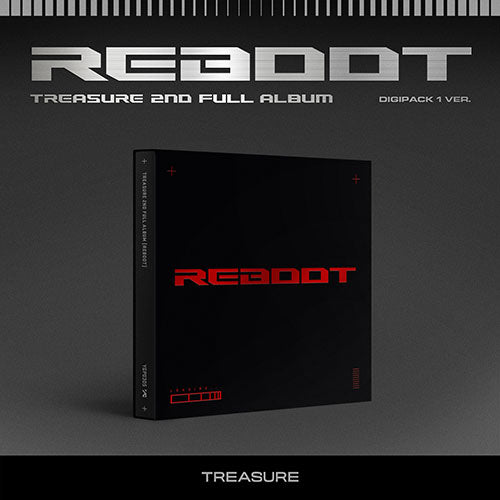 TREASURE - 2ND FULL ALBUM [REBOOT] (DIGIPACK VER.) RANDOM