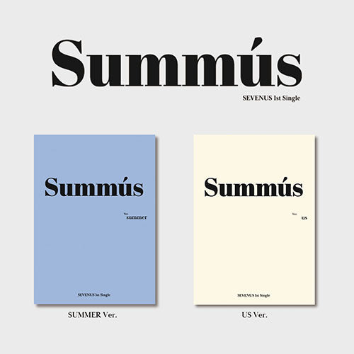 SEVENUS - 1st Single ALBUM [SUMMUS]