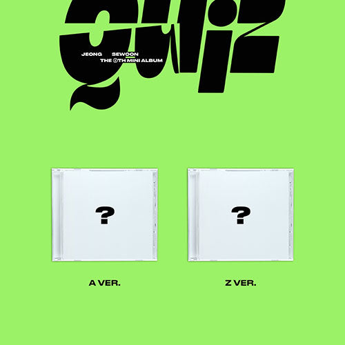 Jeong Sewoon - 6th Mini Album [Quiz] (Jewel Ver.)