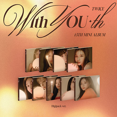 TWICE - [With YOU-th] (Digipack Ver.) Random ver.