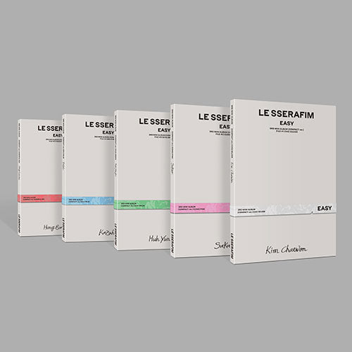 LE SSERAFIM - 3rd Mini Album [EASY] (COMPACT Ver.)