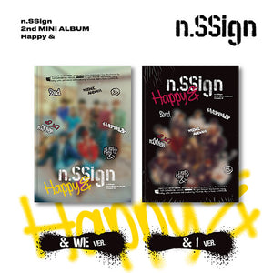 n.SSign - 2nd Mini Album [Happy &]