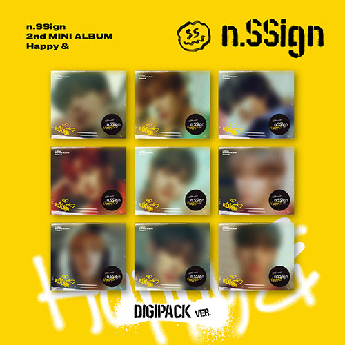 n.SSign - 2nd Mini Album [Happy &] Digipack Ver. RANDOM