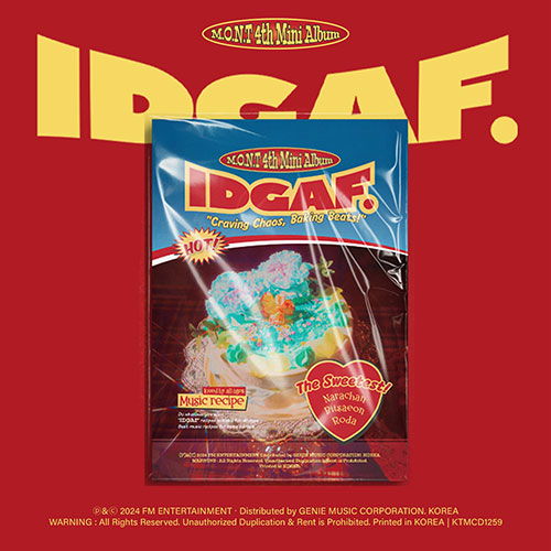 MONT - 4th Mini Album [IDGAF]