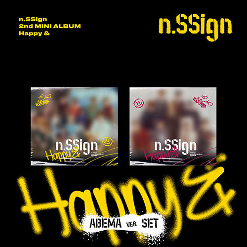 n.SSign - 2nd Mini Album [Happy &] (Abema Ver.)