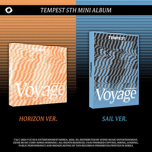 [PREORDER] TEMPEST - 5th Mini Album [Voyage]