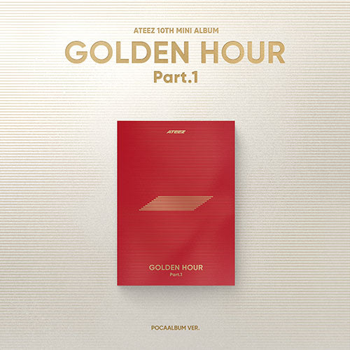 [PRE ORDER] ATEEZ - 10th Mini Album [GOLDEN HOUR : Part.1] (POCAALBUM VER.)