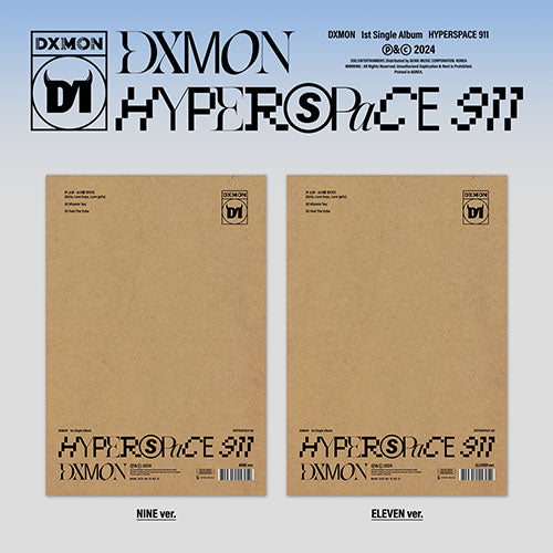 DXMON - 1st Single Album [HYPERSPACE 911]