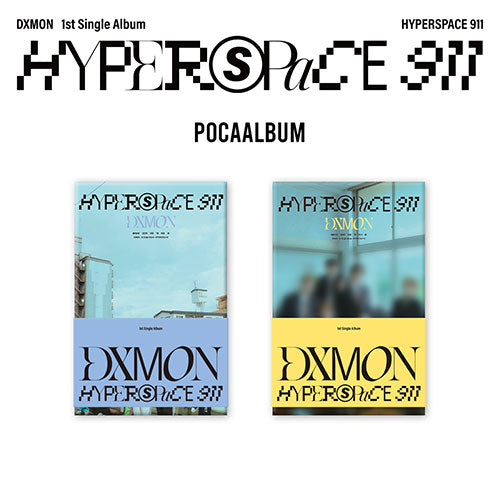 DXMON - 1st Single Album [HYPERSPACE 911] (POCAALBUM)
