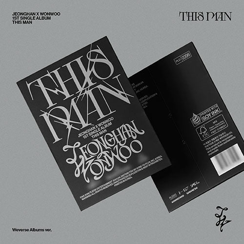 JEONGHANXWONWOO (SEVENTEEN) - 1st Single Album [THIS MAN] (Weverse Albums ver.)