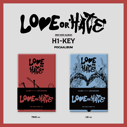 H1-KEY - 3rd Mini [LOVE or HATE] (POCA VER.)
