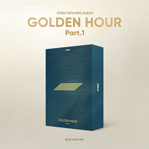 ATEEZ - 10TH MINI ALBUM [GOLDEN HOUR : Part.1] + 1 APPLEMUSIC LUCKY DRAW POB