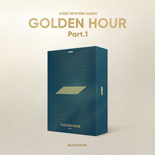 ATEEZ - 10TH MINI ALBUM [GOLDEN HOUR : Part.1] + 1 APPLEMUSIC LUCKY DRAW POB