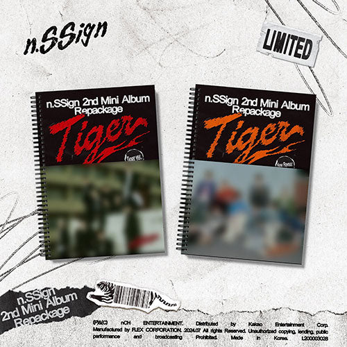 n.SSign - 2nd Mini Album Repackage [Tiger]